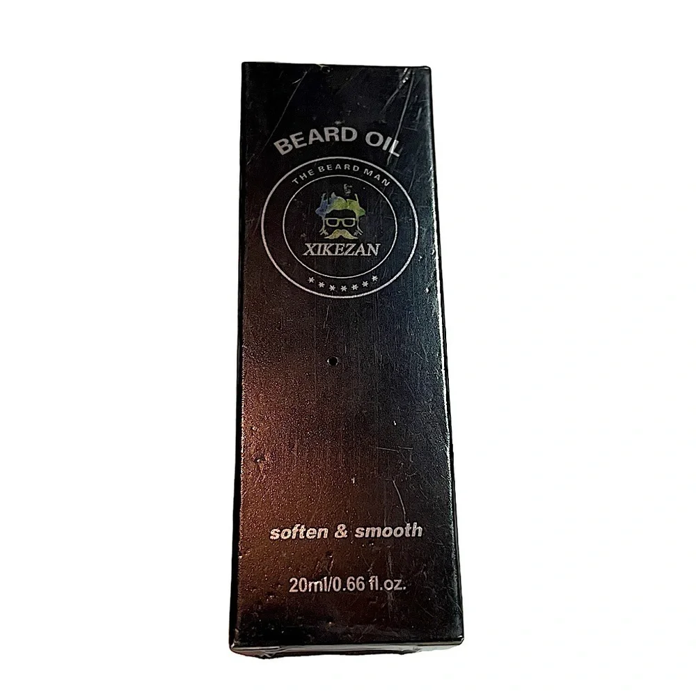 XIKEZAN Beard Oil 20ml/.66 fl. oz. Soften & Smooth Natural Fragrance Sealed